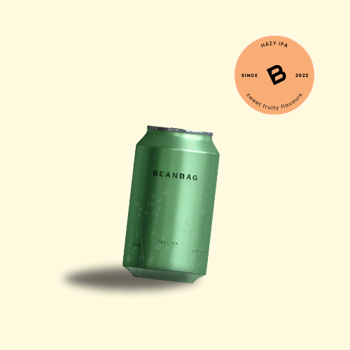 Bean Bag Brewery | Hazy IPA – 500ml Can (5.8% ABV)